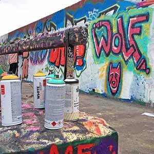 Berlin graffiti workshop