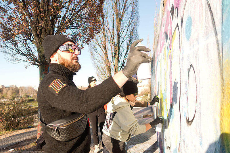 What is a Graffiti workshop in Berlin?